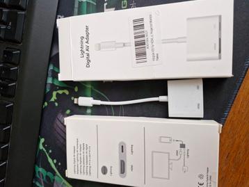 Lightning digital av adapter beschikbaar voor biedingen