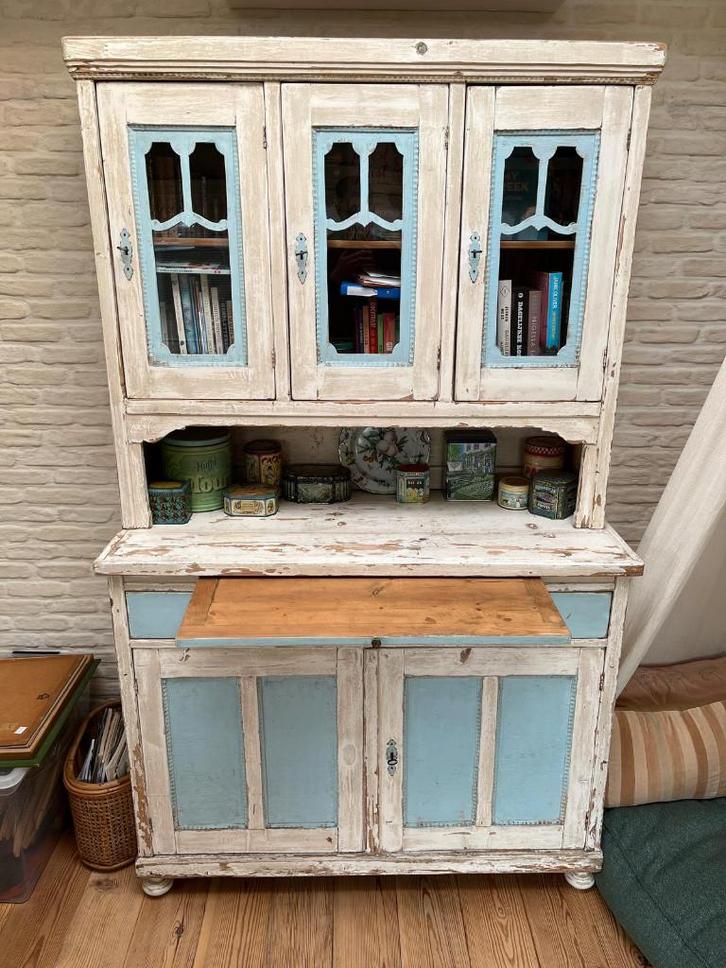 Franse brocante kast, Antiek en Kunst, Antiek | Meubels | Kasten, Ophalen