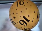 Slingers en balonnen 16 jaar, Hobby en Vrije tijd, Feestartikelen, Ophalen of Verzenden, Zo goed als nieuw, Feestartikel, Verjaardag