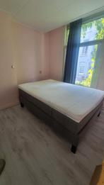 Ikea Bed 140x200 met Matras en Topper, Ophalen, Gebruikt, Tweepersoons, 140 cm