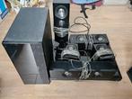 Gebruikte homecinema set  5.1  bedraad met Blu-Ray, Audio, Tv en Foto, Home Cinema-sets, Gebruikt, Blu-ray-speler, 5.1-systeem