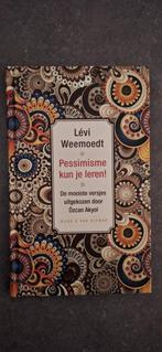 Lévi Weemoedt - Pessimisme kun je leren!, Boeken, Ophalen of Verzenden, Zo goed als nieuw, Lévi Weemoedt, Eén auteur