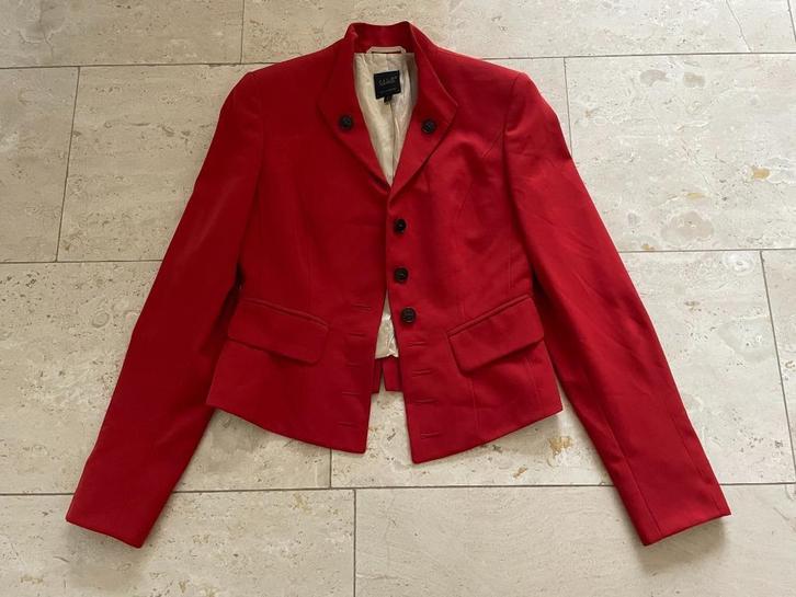 Pauw: NIEUW rood jasje maat S, Kleding | Dames, Jasjes, Kostuums en Pakken, Nieuw, Jasje, Maat 36 (S), Rood, Verzenden