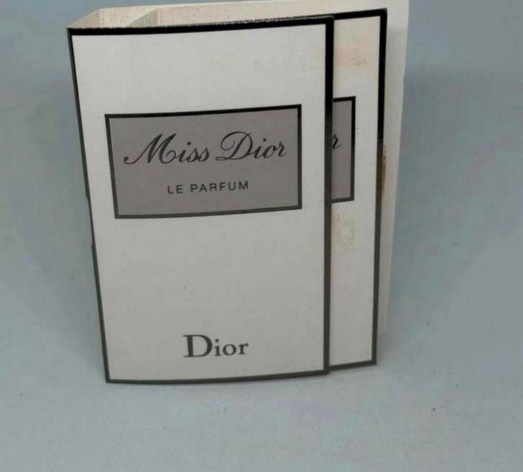 2 parfum proefjes Miss Dior Le Parfum, Verzenden, Nieuw