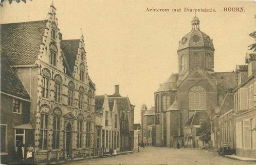 (380-853-021) Hoorn Achterom, Verzamelen, Ansichtkaarten | Nederland, Noord-Holland, Verzenden