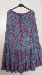 Lange zomerrok, Blauw, Maat 46/48 (XL) of groter, Ophalen of Verzenden, Zo goed als nieuw