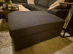 Ikea Kivik Hocker Antraciet - Zo Goed Als Nieuw, Huis en Inrichting, Ophalen, Vierkant, 75 tot 100 cm, Zo goed als nieuw