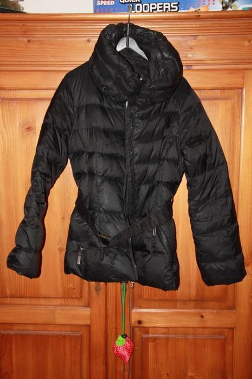 Dames Winter-jas, half lang (Bomber-Taille), Kleding | Dames, Jassen | Winter, Zo goed als nieuw, Maat 46/48 (XL) of groter, Zwart