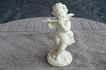 2 zeer mooie oude witte engelen religie   beschikbaar voor biedingen