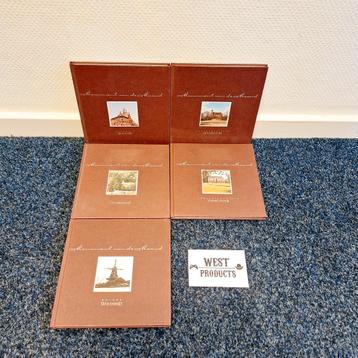 5x Monument van de Maand Boeken (Ook los te koop) beschikbaar voor biedingen