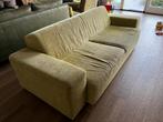 Heerlijke groene loungebank, Huis en Inrichting, Ophalen, Gebruikt, Driepersoons, 75 tot 100 cm
