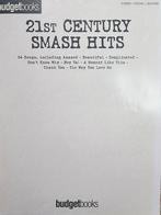 21st Century Smash hits. 54 Songs, piano/ vocal / Guitar., Muziek en Instrumenten, Bladmuziek, Zang, Nieuw, Ophalen of Verzenden