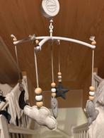 Ukkepuq Mobiel met Wolken, Maan en Sterren, Kinderen en Baby's, Ophalen of Verzenden, Zo goed als nieuw, Mobiel, Met geluid