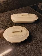 Antieke kammen en zeepbakje Societe Ceramique Maastricht, Ophalen of Verzenden