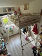 Mooie hoogslaper, frame met matras, Ophalen, Gebruikt, 90 cm, Eenpersoons