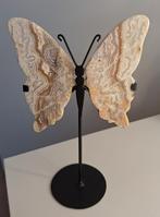 Mexican Crazy Lace Agaat Vlinder op standaard, Verzamelen, Ophalen of Verzenden, Mineraal