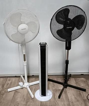 Diverse ventilatoren vanaf € 5,- / staande ventilator NIEUW
