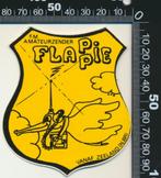 Sticker: FM Amateurzender Flappie - Zeeland, Film, Tv of Omroep, Verzenden
