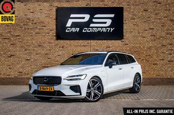 Volvo V60 2.0 T6 Recharge AWD R-Design, Leder, Pano, H&K,360 beschikbaar voor biedingen
