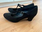 Zwarte pumps maat 40, Ophalen of Verzenden, Zo goed als nieuw, Zwart