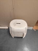 Winkelinterieur: Glas, kasten, tafels en luchtgordijn, Huis en Inrichting, Tafels | Eettafels, Gebruikt, Ophalen of Verzenden