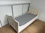 MDF bed wit 200 x 90, 90 cm, Ophalen of Verzenden, Eenpersoons, Wit