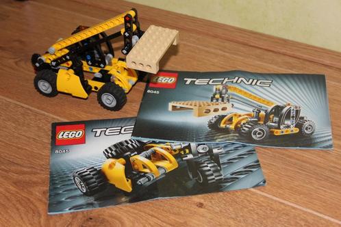 Lego Technic Mini Telescooplader 8045, Kinderen en Baby's, Speelgoed | Duplo en Lego, Zo goed als nieuw, Lego, Complete set, Ophalen of Verzenden