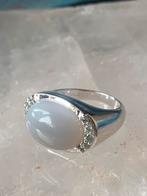 Maansteen grijs prasioliet power beschermt magie eyecatcher, Sieraden, Tassen en Uiterlijk, Ringen, Nieuw, Ophalen of Verzenden