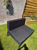 Palletbankje met kussens, Ophalen, Zo goed als nieuw, Hout