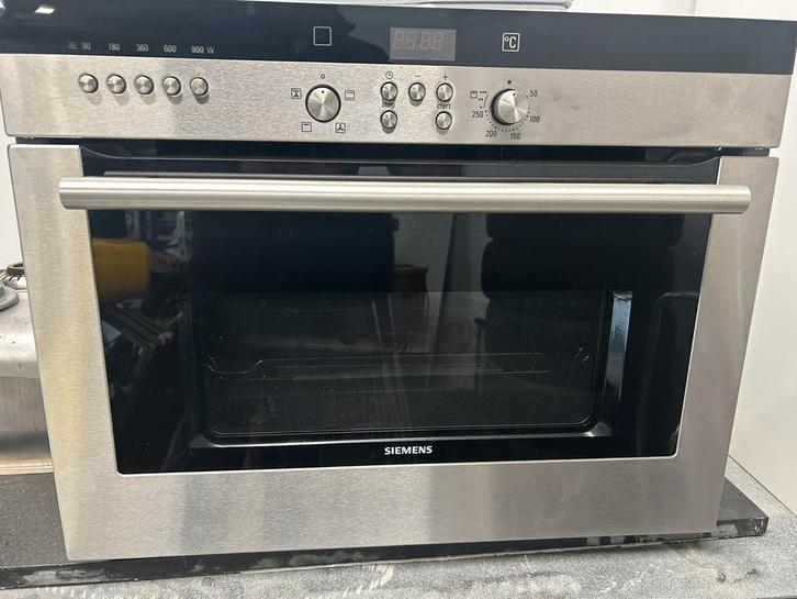 Siemens HB84K550N Combi Oven - Magnetron Inbouw, Witgoed en Apparatuur, Ovens, Gebruikt, Inbouw, Oven met grill, 45 tot 60 cm
