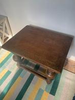 Antieke bolpoot salontafel, Ophalen, Gebruikt, 50 tot 100 cm, 50 tot 75 cm
