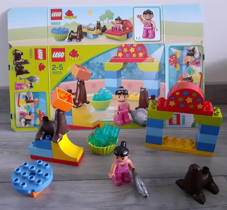 Lego Duplo Town Circus 10503 Circus Show, Kinderen en Baby's, Speelgoed | Duplo en Lego, Zo goed als nieuw, Duplo, Complete set