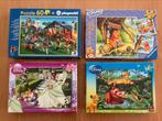 4 Complete puzzels, Ophalen of Verzenden, 10 tot 50 stukjes, Zo goed als nieuw, 4 tot 6 jaar
