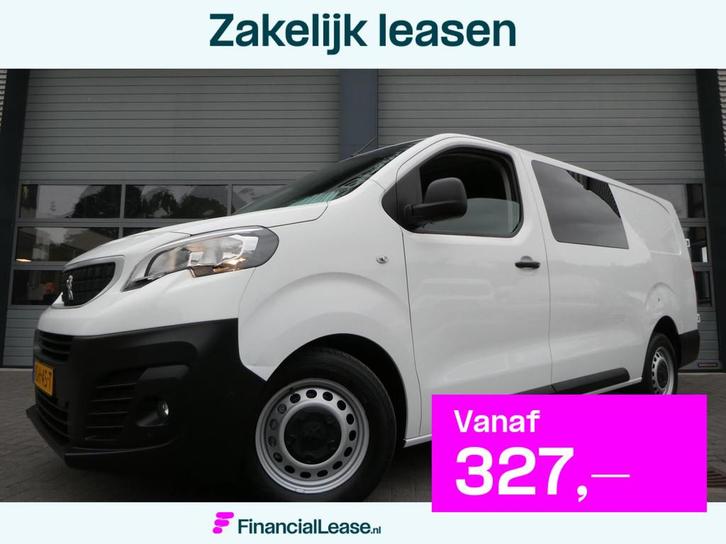 Peugeot Expert 2.0 BlueHDI 177pk, DC, Dubbel Cabine Automaat, Auto's, Bestelauto's, Bedrijf, Lease, Financial lease, Achteruitrijcamera