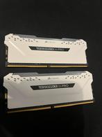 Corsair Vengeance RGB Pro 16GB (2x8GB) 3200MHz Wit / White, DDR4, Ophalen of Verzenden, Zo goed als nieuw, Desktop