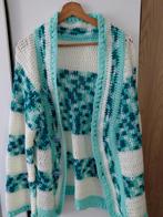 Zelf gehaakt vest - uniek en kleurrijk!, Overige kleuren, Maat 42/44 (L), Ophalen of Verzenden, Zo goed als nieuw