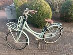 Blauwe Cortina fiets met rekje, Versnellingen, Ophalen, Overige merken, 53 tot 56 cm