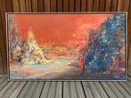 Schilderij Toos van Holstein ‘Valley of the gods’, Antiek en Kunst, Kunst | Schilderijen | Abstract, Ophalen