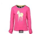 Poppy pink shirt met zebra print maat 86/92, Meisje, Nieuw, Ophalen of Verzenden, Bomba