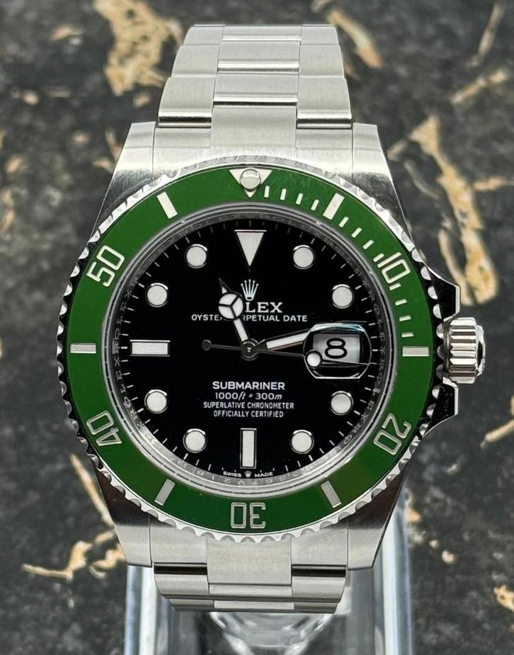 Rolex Submariner 41mm - Nieuwe Met alle toebehoren, Sieraden, Tassen en Uiterlijk, Horloges | Heren, Nieuw, Rolex, Staal, Ophalen of Verzenden
