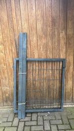 Enkele tuinpoort – 100 x90 cm – Antraciet (RAL7016), https://www.hekwerk-centrale-twente.nl/pages/offerte-aanvragen-2, Minder dan 100 cm