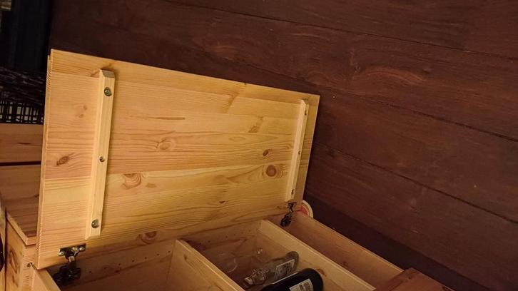 Licht eiken dressoirs, 2 stuks, Huis en Inrichting, Kasten | Dressoirs, Gebruikt, 50 tot 100 cm, 25 tot 50 cm, Ophalen