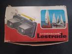 Oude Lestrade stereoscope met beeldplaten, Ophalen, Gebruikt