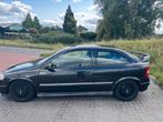 Opel Astra 1.6 8V 3D 2001 Zwart, Auto's, Voorwielaandrijving, 1063 kg, 4 cilinders, Zwart