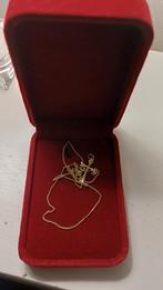 14 karaat 585. Gouden ketting  Met kruis  Zie foto's, Ophalen, Goud