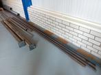 Hekwerk Staalprofielen Hekwerkstaander Buis 1" hoekijzer, Tuin en Terras, Tuinhekken en Hekwerk, Ophalen, Zo goed als nieuw, IJzer