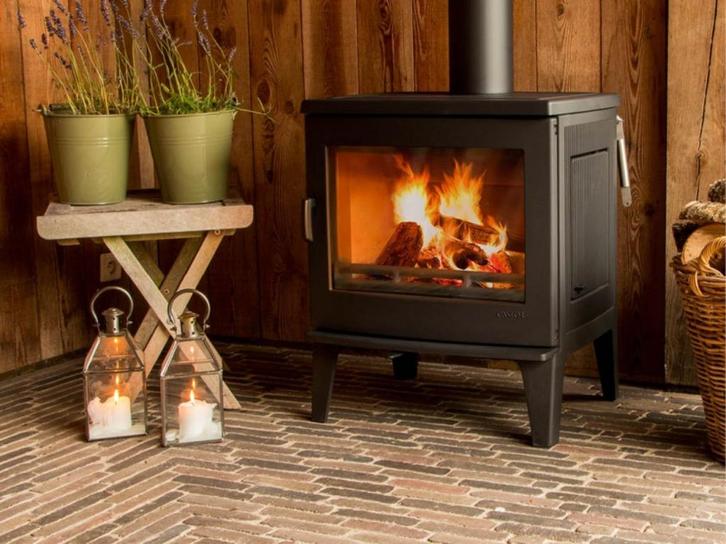 Houtkachel Saey Peak antraciet, Huis en Inrichting, Woonaccessoires | Overige, Nieuw, Ophalen of Verzenden