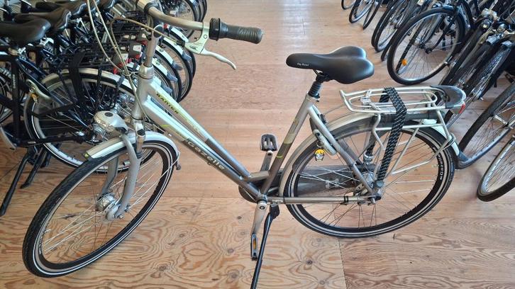 Gazelle Orange L53 N8 Zilver/Grijs Ref:4262, Fietsen en Brommers, Fietsen | Dames | Damesfietsen, Gebruikt, Gazelle, Versnellingen