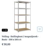 Stellingkast / magazijnrek - Basic - 200 x 100 x 6, Huis en Inrichting, Kasten | Stellingkasten, Ophalen of Verzenden, Nieuw