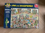 Jan van Haasteren - De Bibliotheek 1000 stukjes, Ophalen of Verzenden, 500 t/m 1500 stukjes, Zo goed als nieuw, Legpuzzel